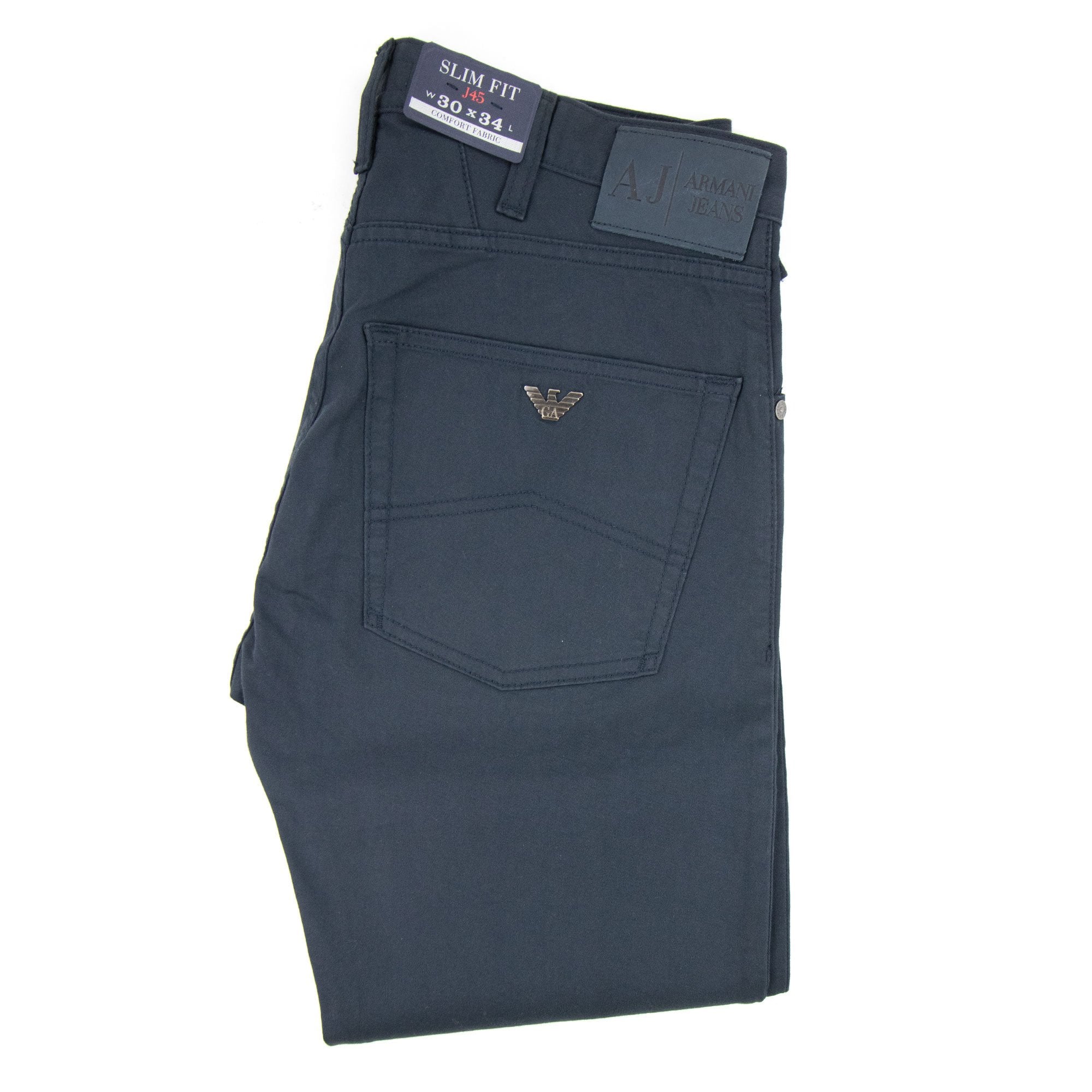 Armani Jeans Gabardine Stretch Navy Blue 95 | ONU – Onu
