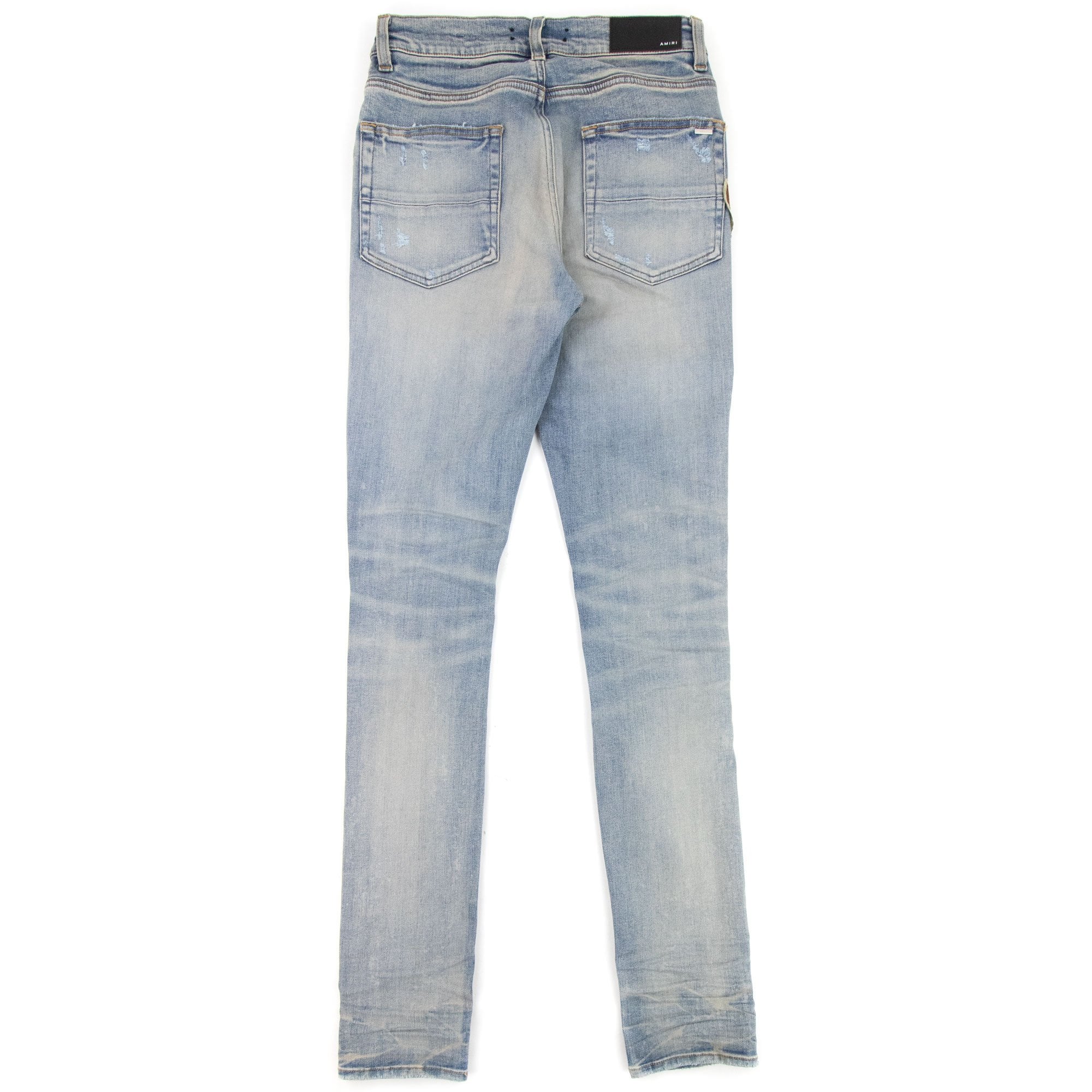 Amiri Biker Patch Jeans Clay Indigo