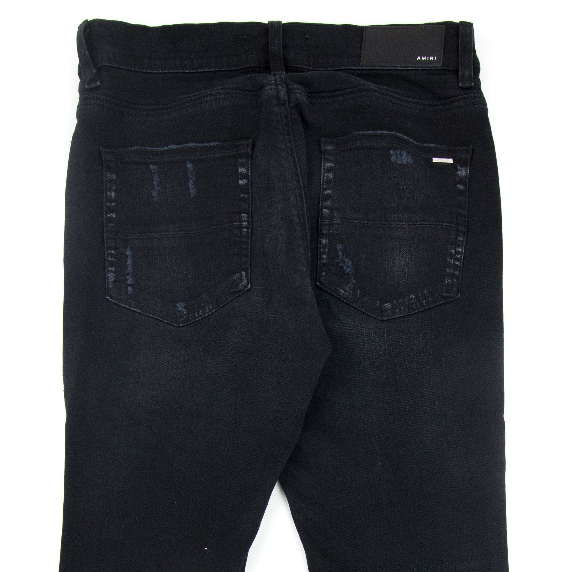 Amiri Mx1 Camo Jeans Antique Black