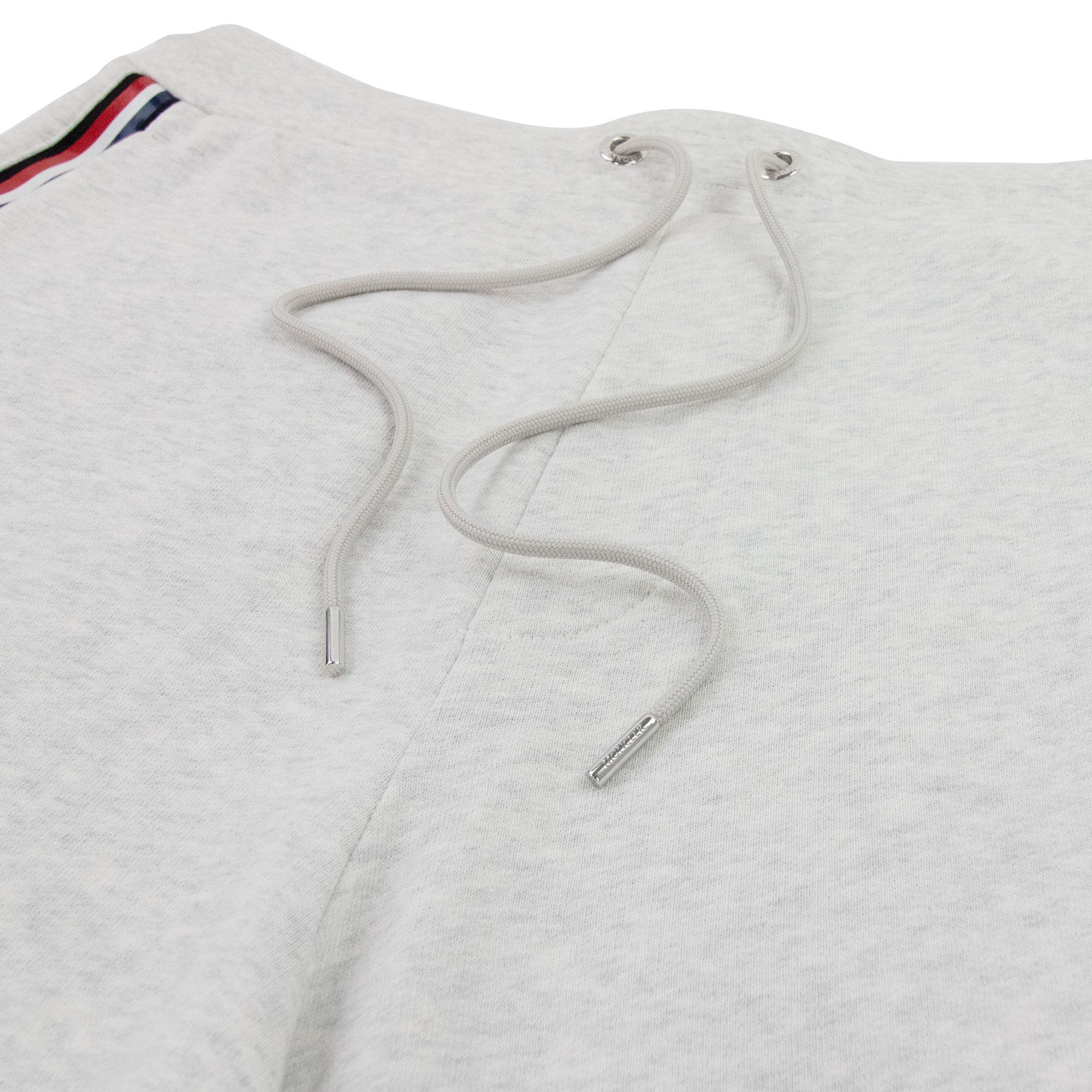 Moncler Tape Logo Shorts Grey 905