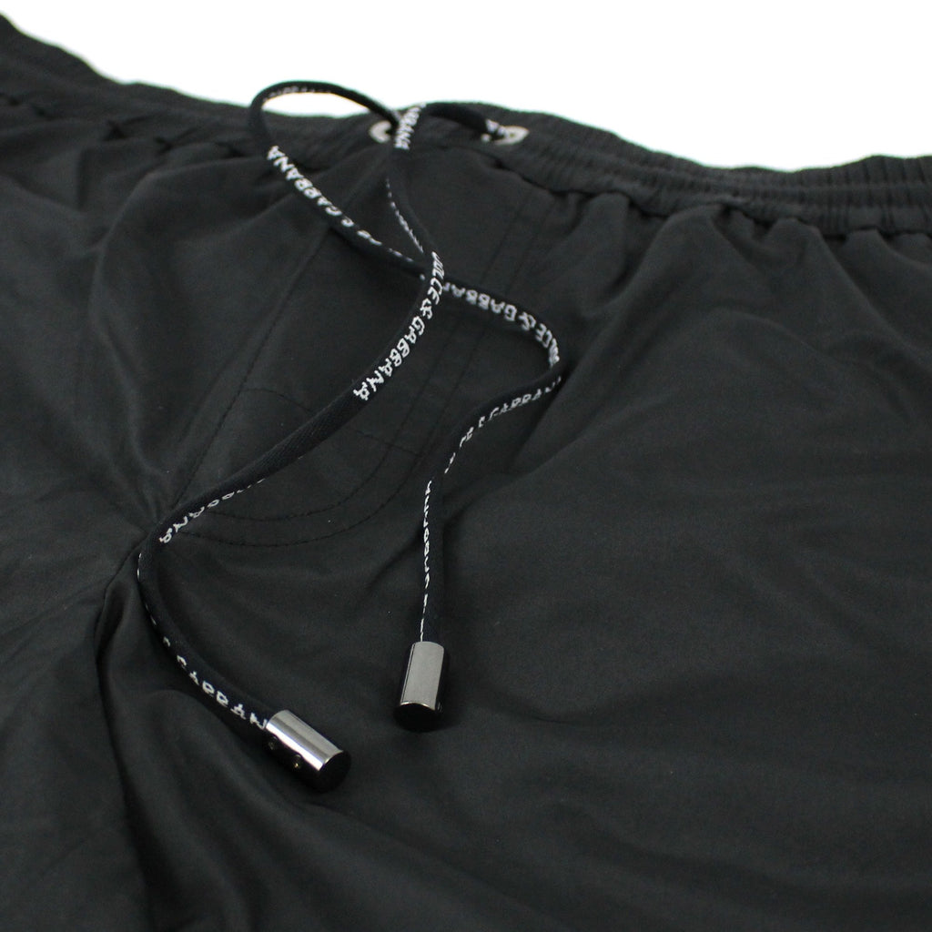 Dolce & Gabbana Branded Plate Swim Shorts Black N0000
