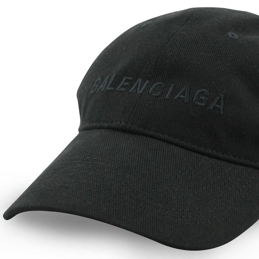 Balenciaga Logo Cap Black