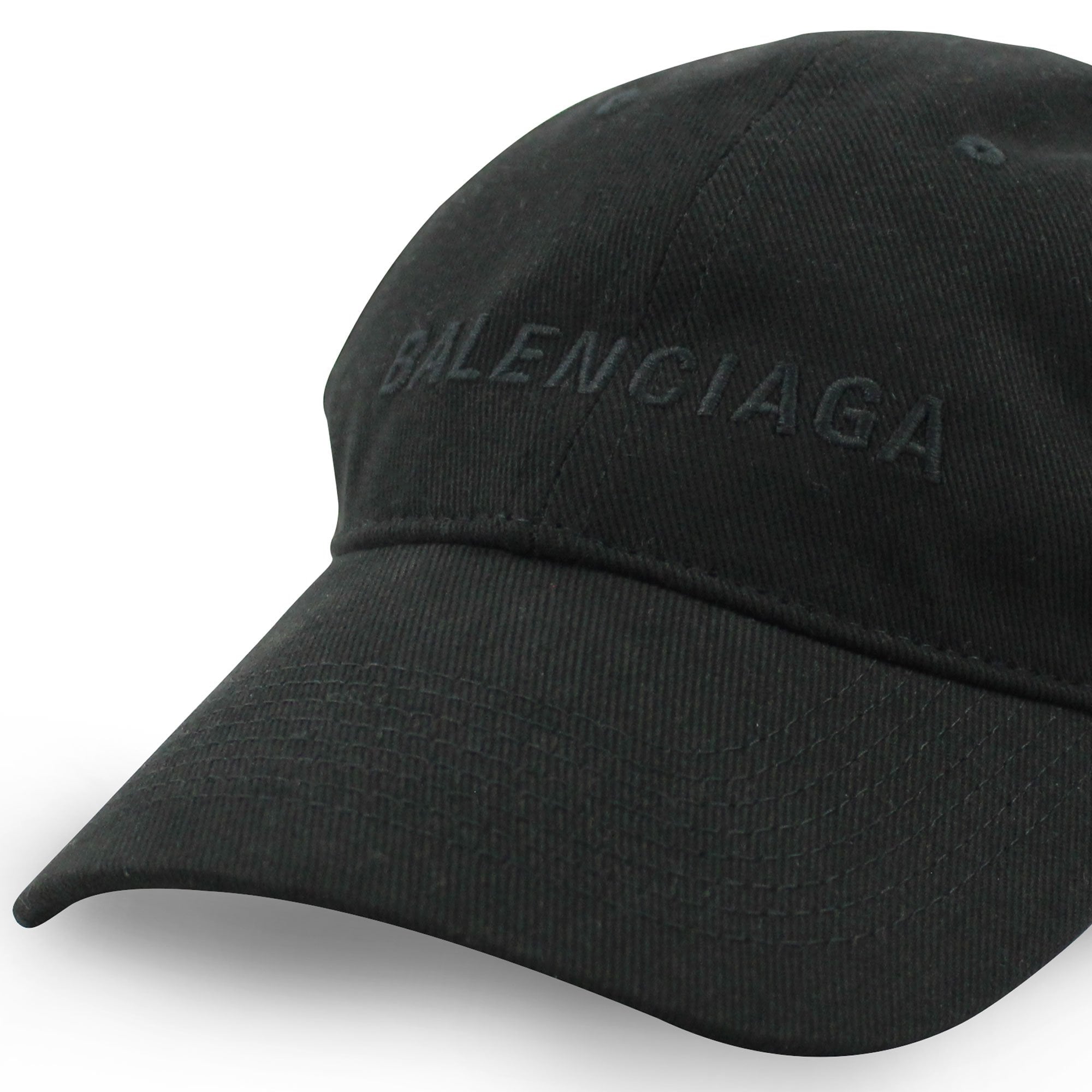 Balenciaga Logo Cap Black