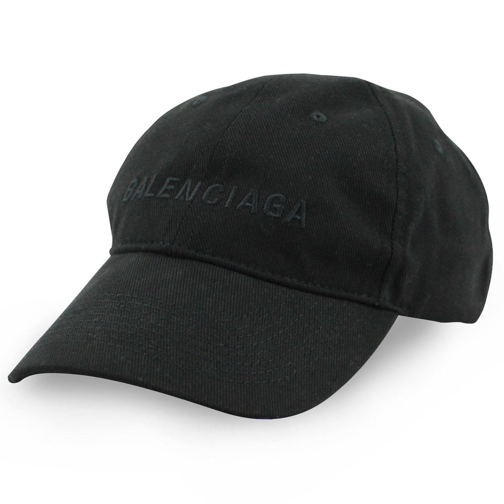 Balenciaga Logo Cap Black