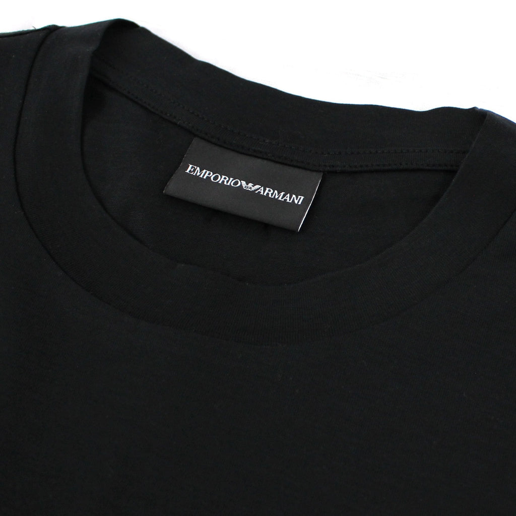 Emporio Armani Tencel Blend T-shirt Black