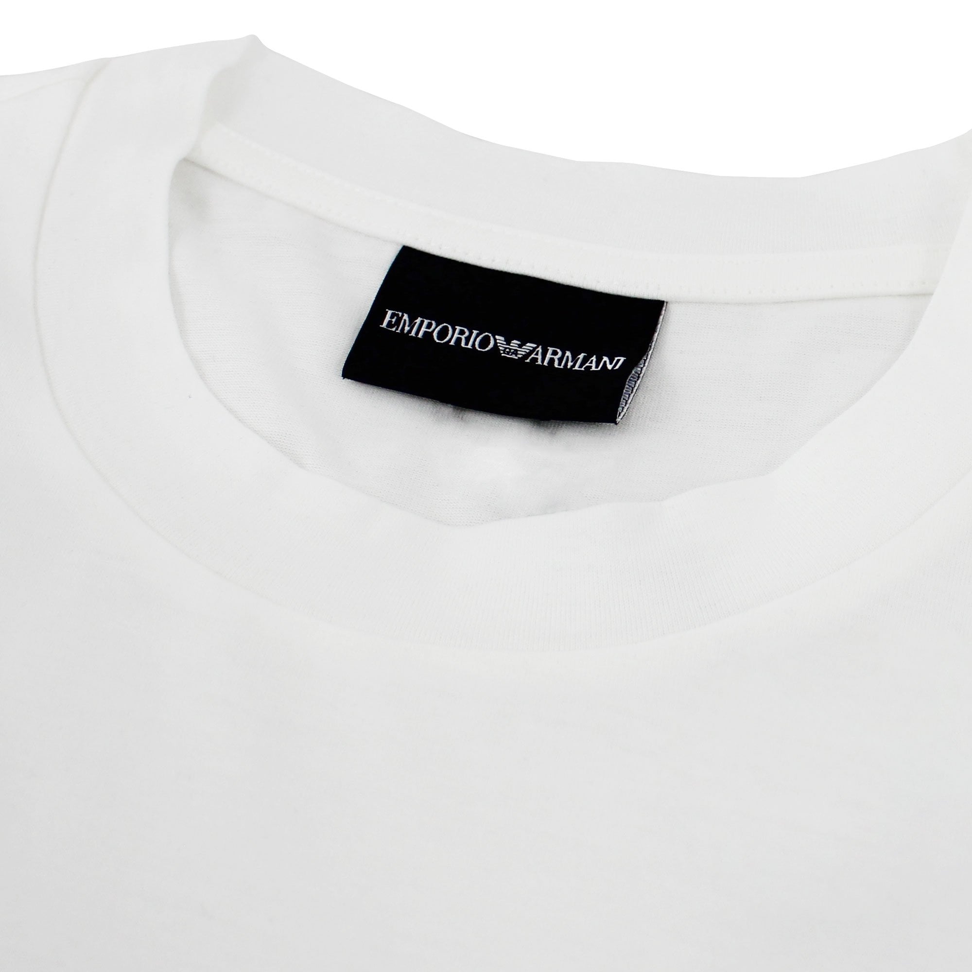 Emporio Armani Tencel Blend T-shirt Bianco