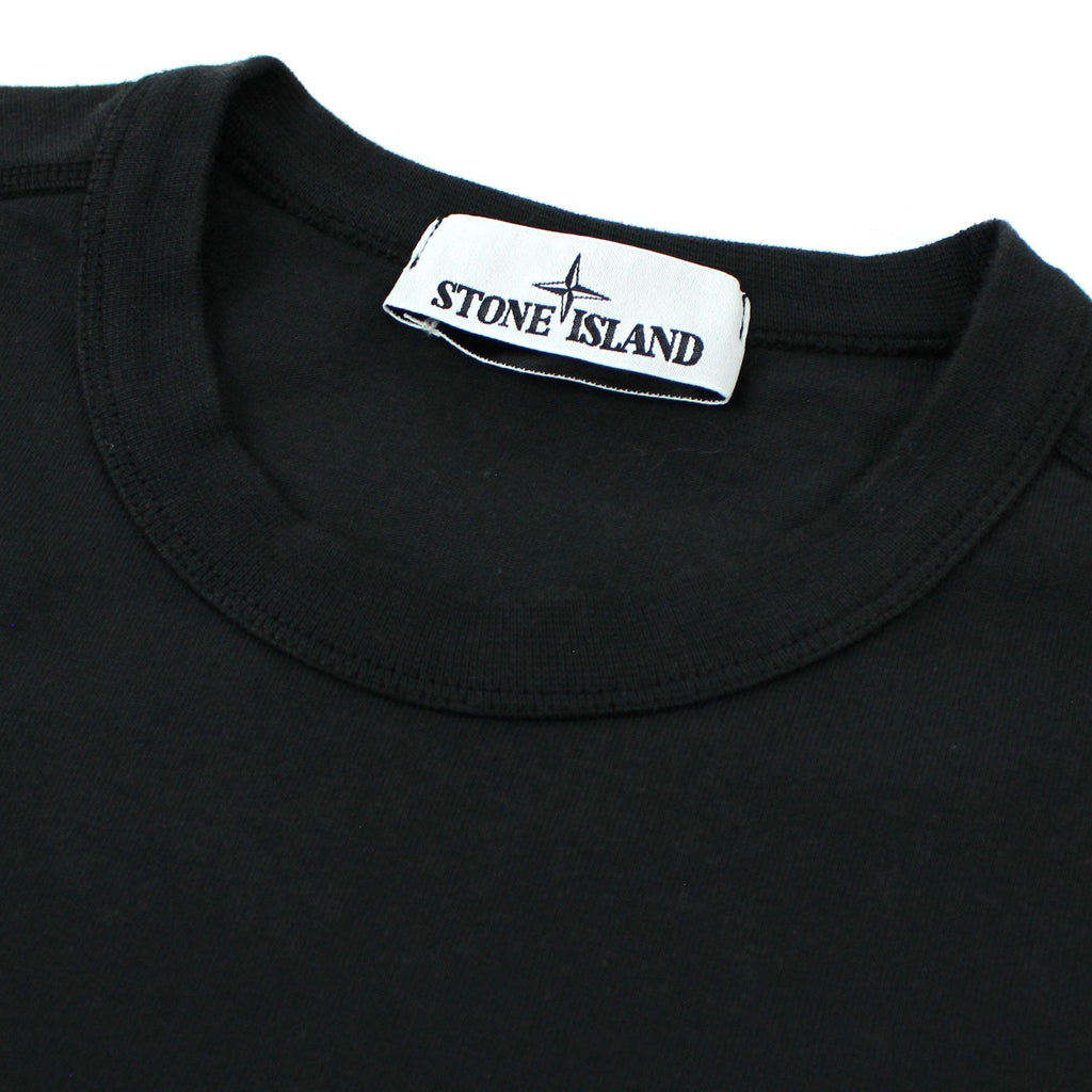 Stone Island Straight Light Weight Crewneck Sweat Black V0029