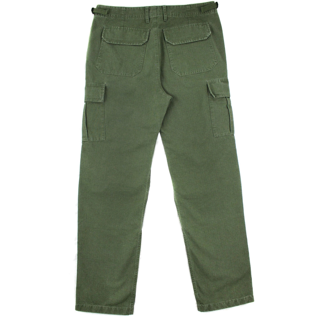 Balenciaga Embroidered Logo Cargo Pants Khaki