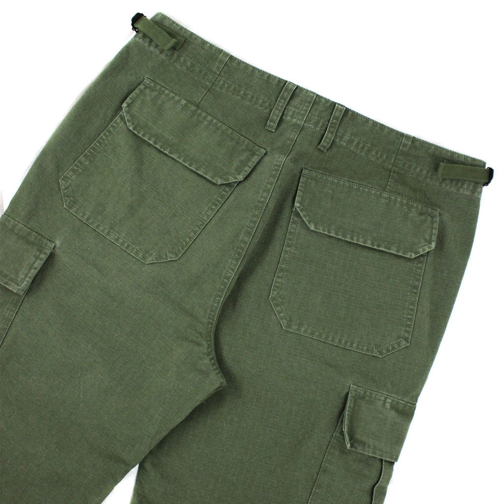 Balenciaga Embroidered Logo Cargo Pants Khaki