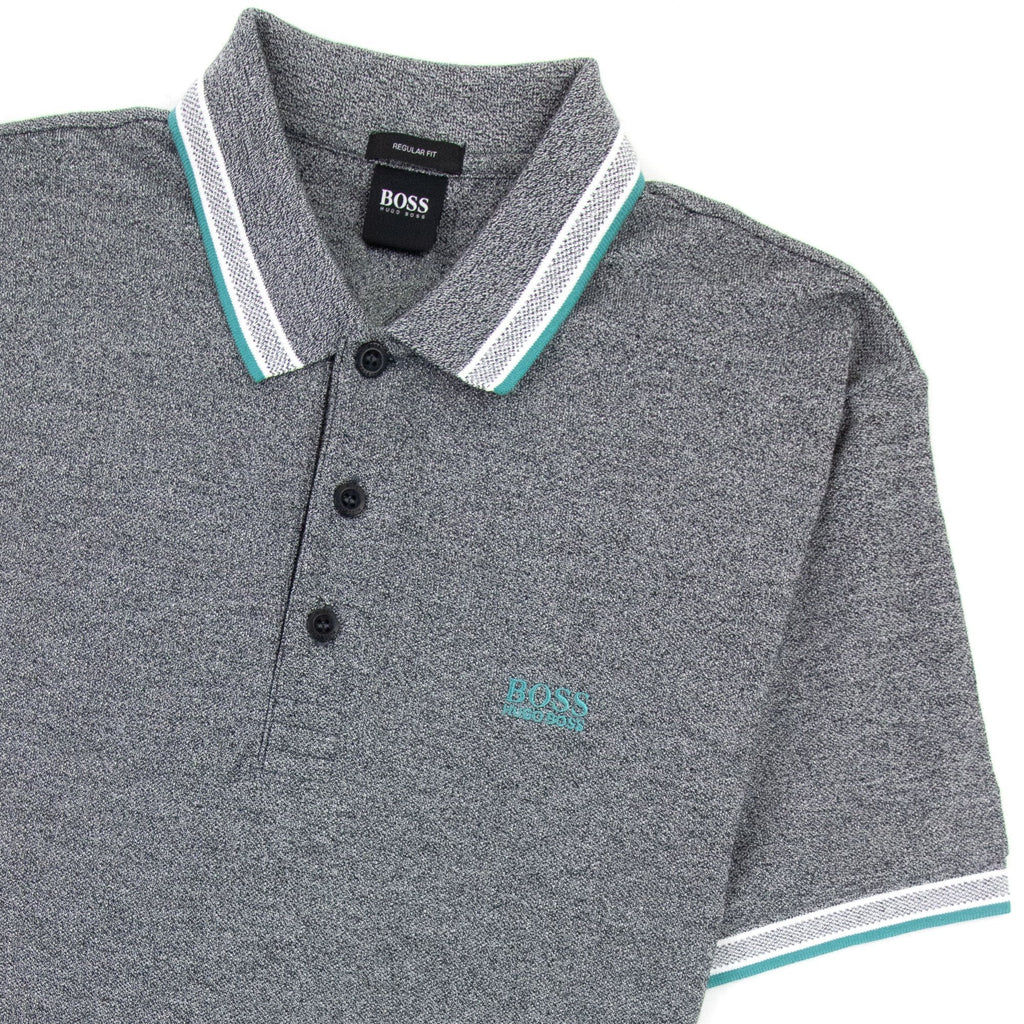 Hugo Boss Paddy Short Sleeve Polo Shirt Grey 014