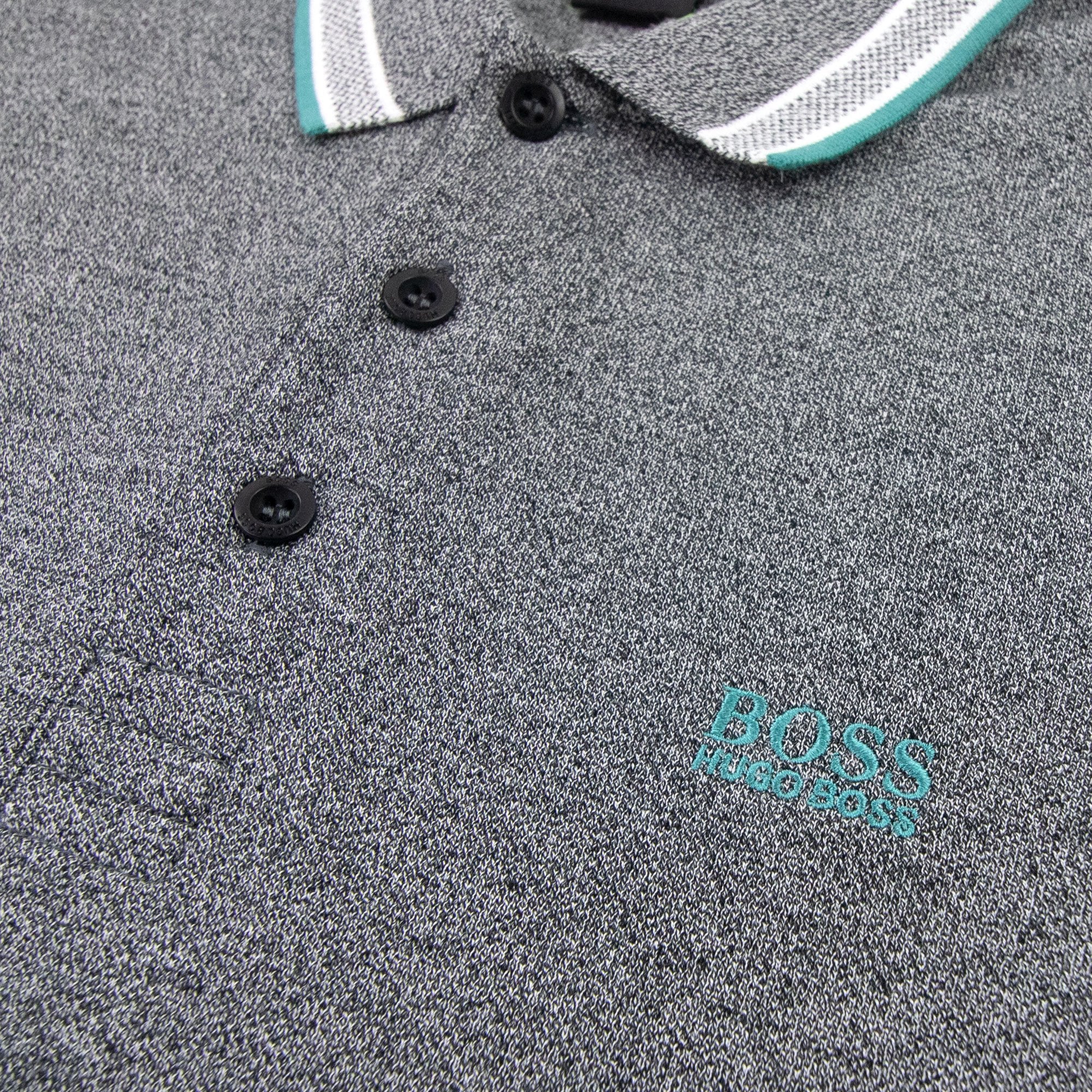 Hugo Boss Paddy Short Sleeve Polo Shirt Grey 014