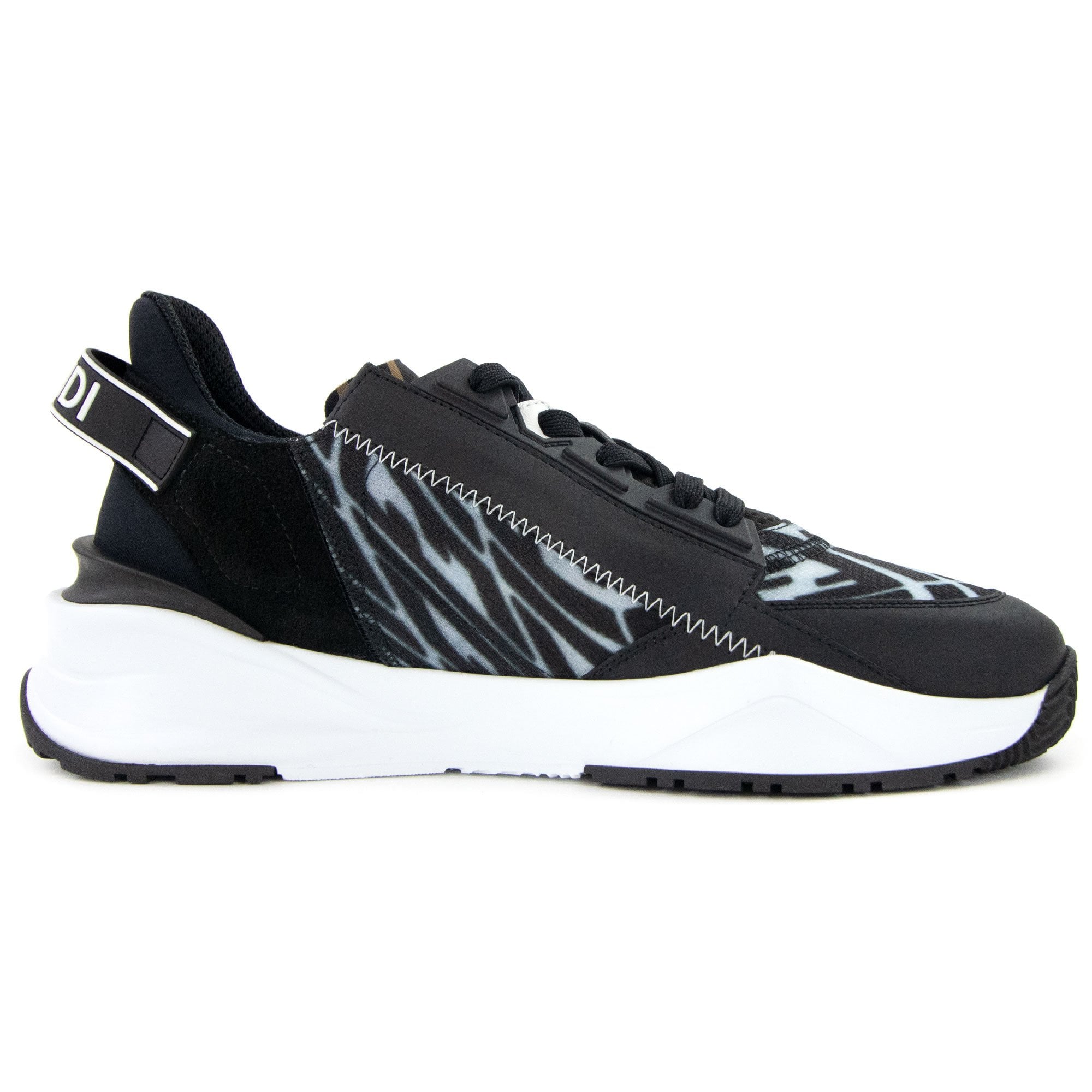 Fendi Flow Nylon Sneakers Black