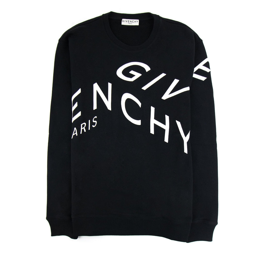 Givenchy Refracted Embroidery Sweatshirt Black
