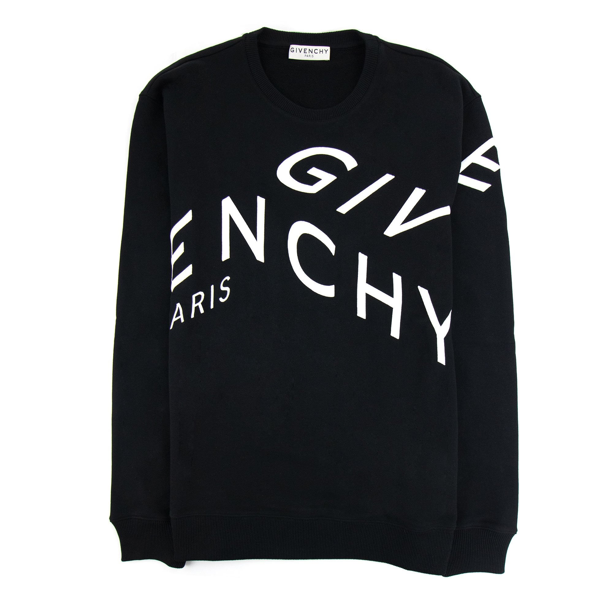 Givenchy Refracted Embroidery Sweatshirt Black