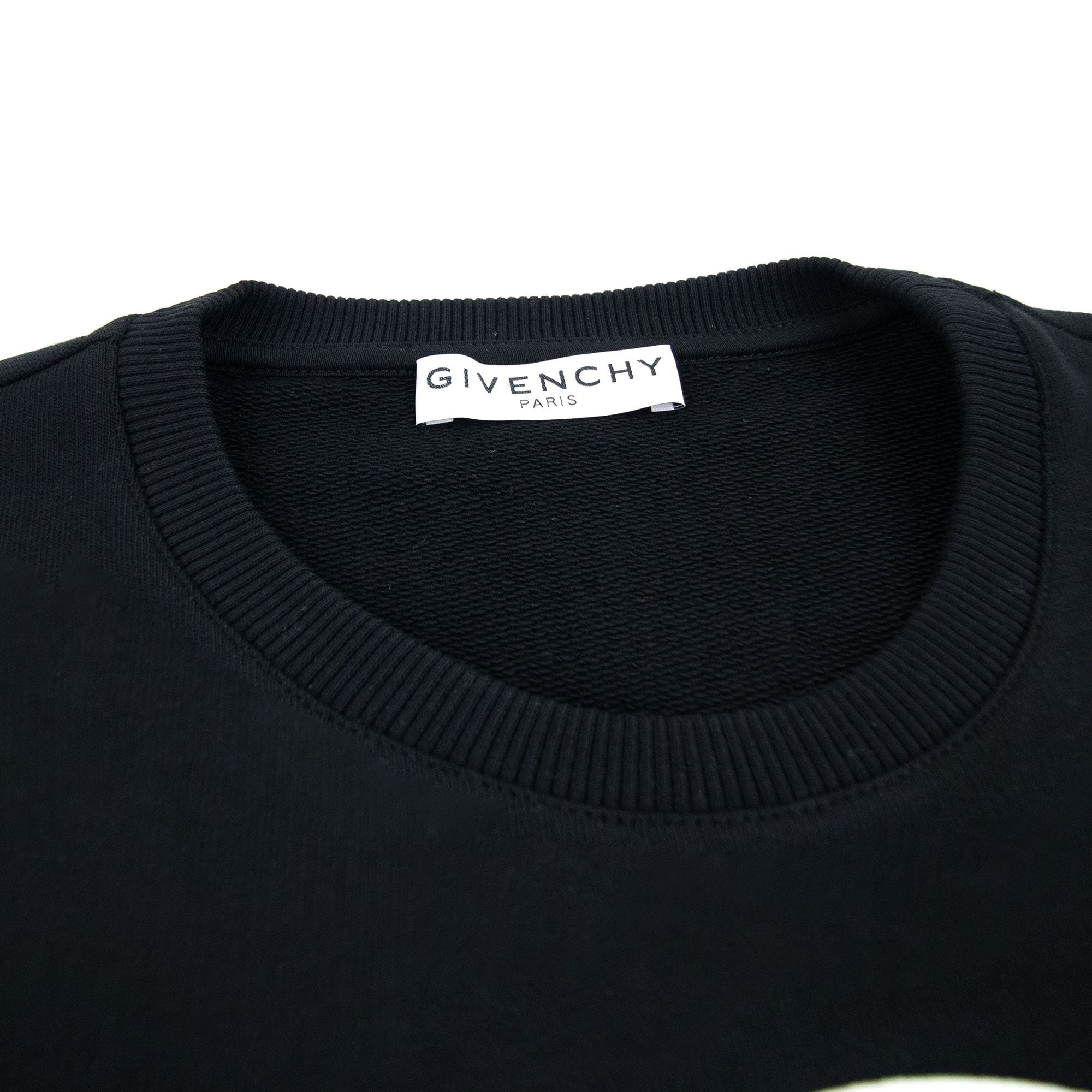 Givenchy Refracted Embroidery Sweatshirt Black