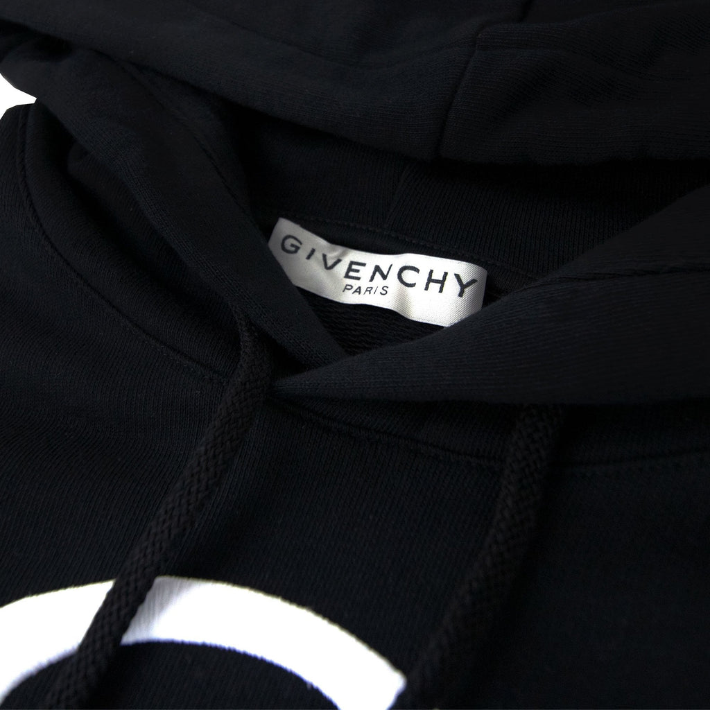 Givenchy Refracted Embroidered Hoodie Black