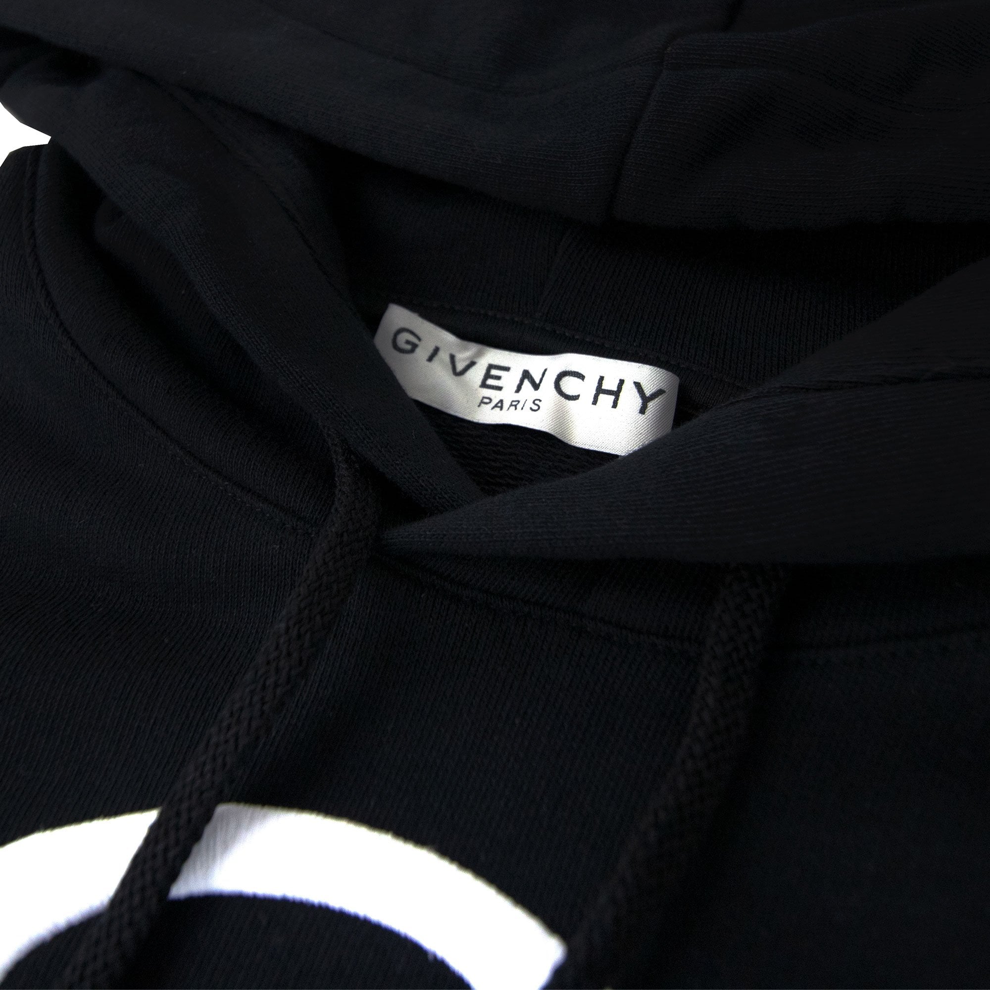 Givenchy Refracted Embroidered Hoodie Black
