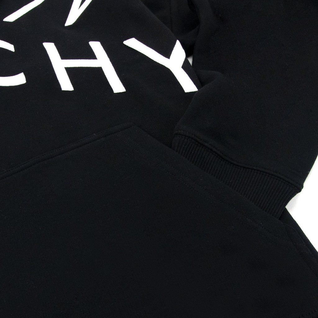 Givenchy Refracted Embroidered Hoodie Black