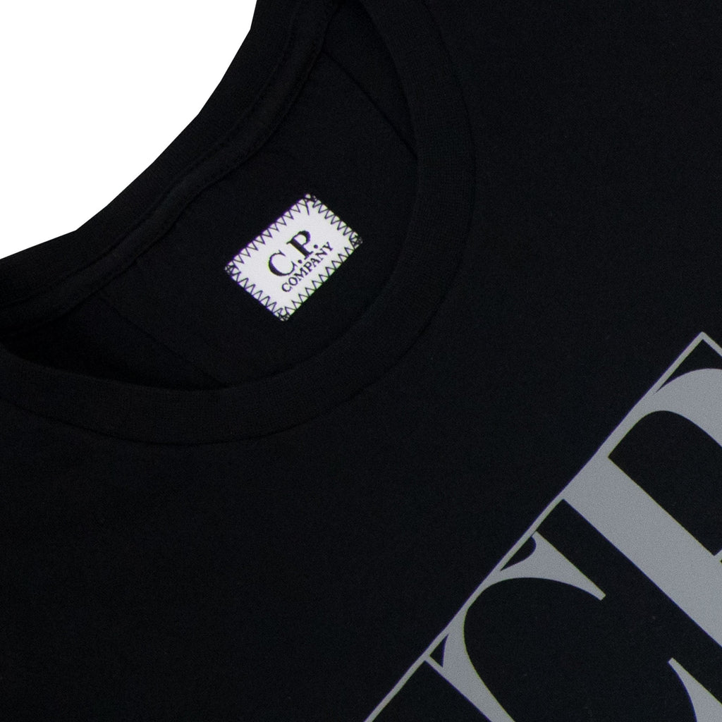 CP Company C.P Block Man Tshirt Black/grey 999