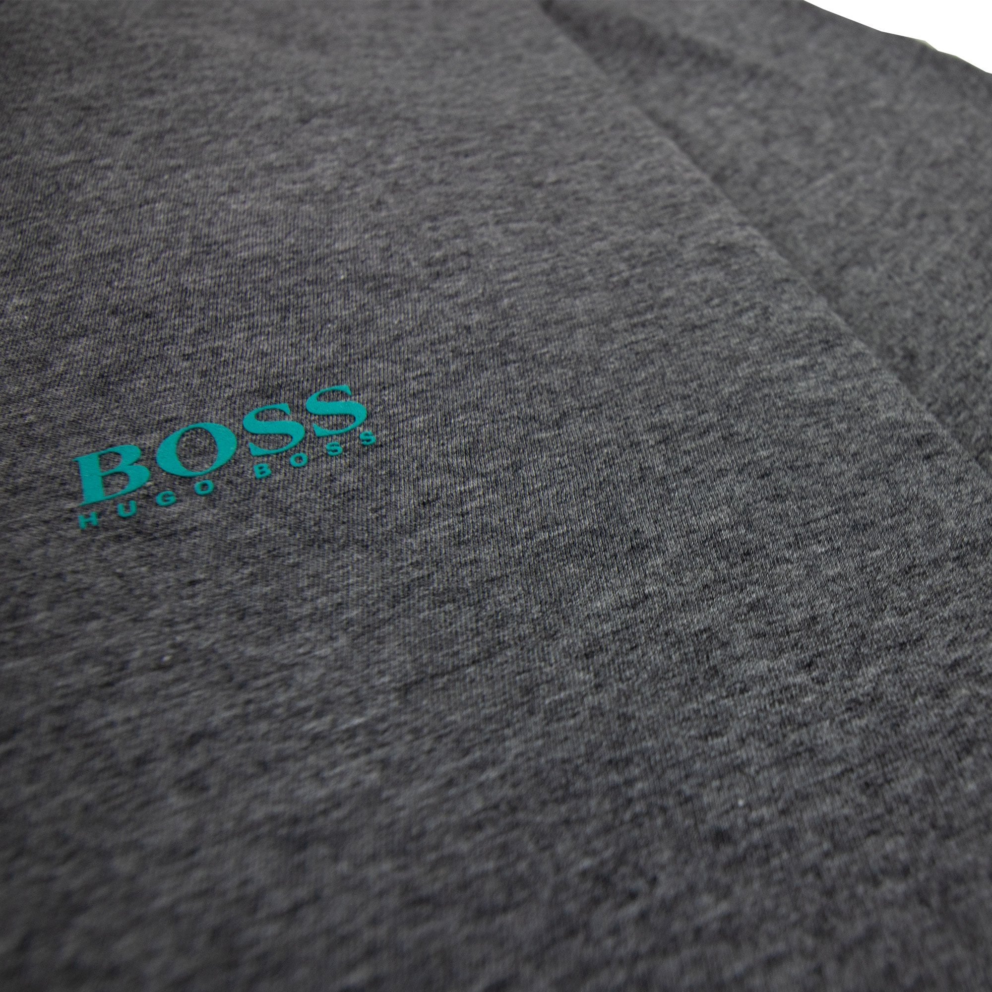Hugo Boss Regular-fit T-shirt With Contrast Logo Grey 035