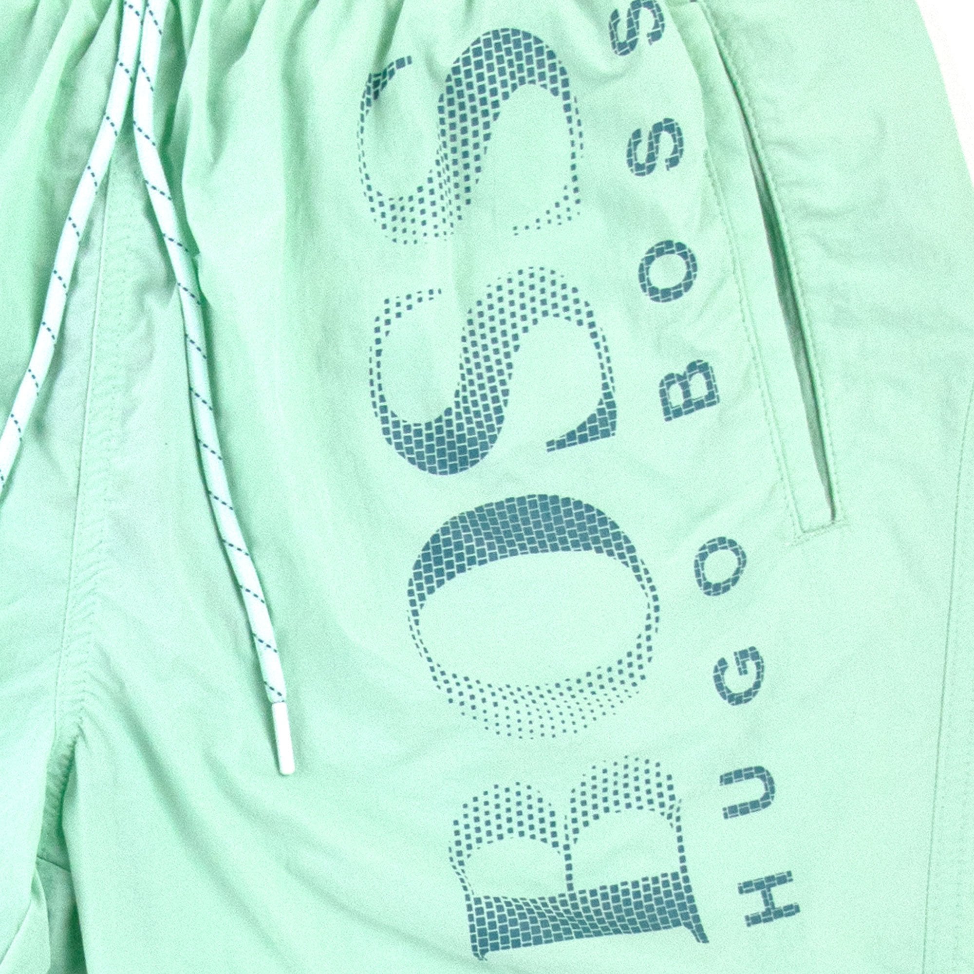 Hugo Boss Octopus Swim Shorts Light Green 337