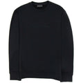 Emporio Armani Embroidered Signature Logo Sweatshirt Black 999