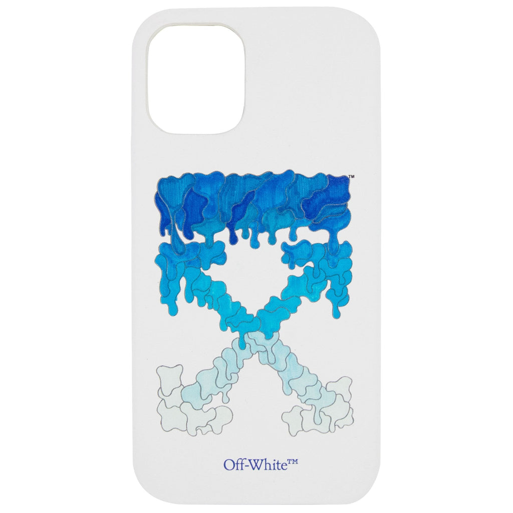 Off White Blue Mark Iphone 12 Mini Cover White/blue