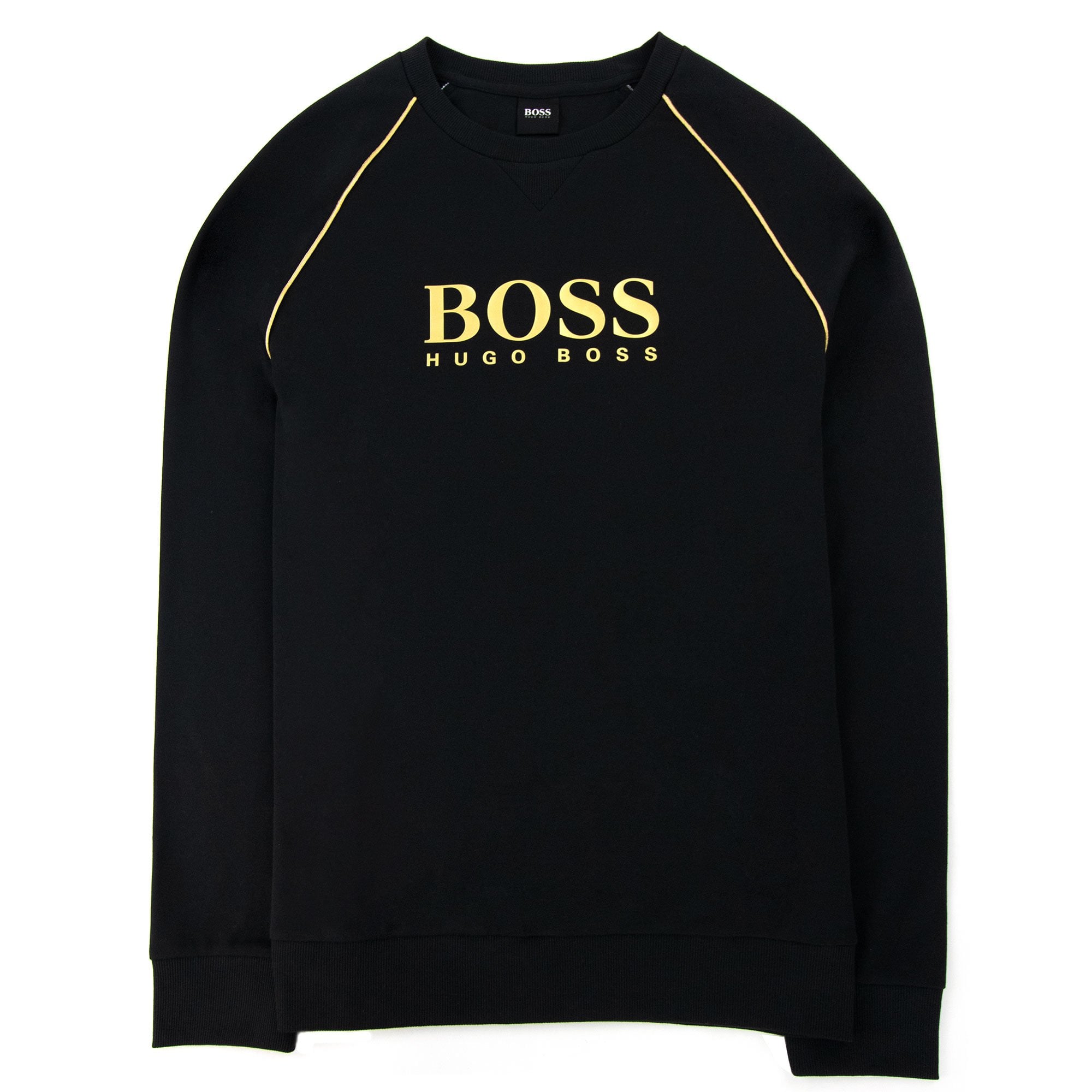 Hugo Boss Metallic Details Loungewear Sweatshirt Black 001