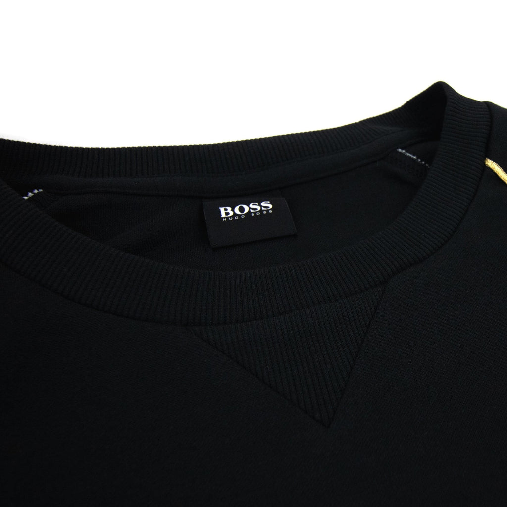 Hugo Boss Metallic Details Loungewear Sweatshirt Black 001