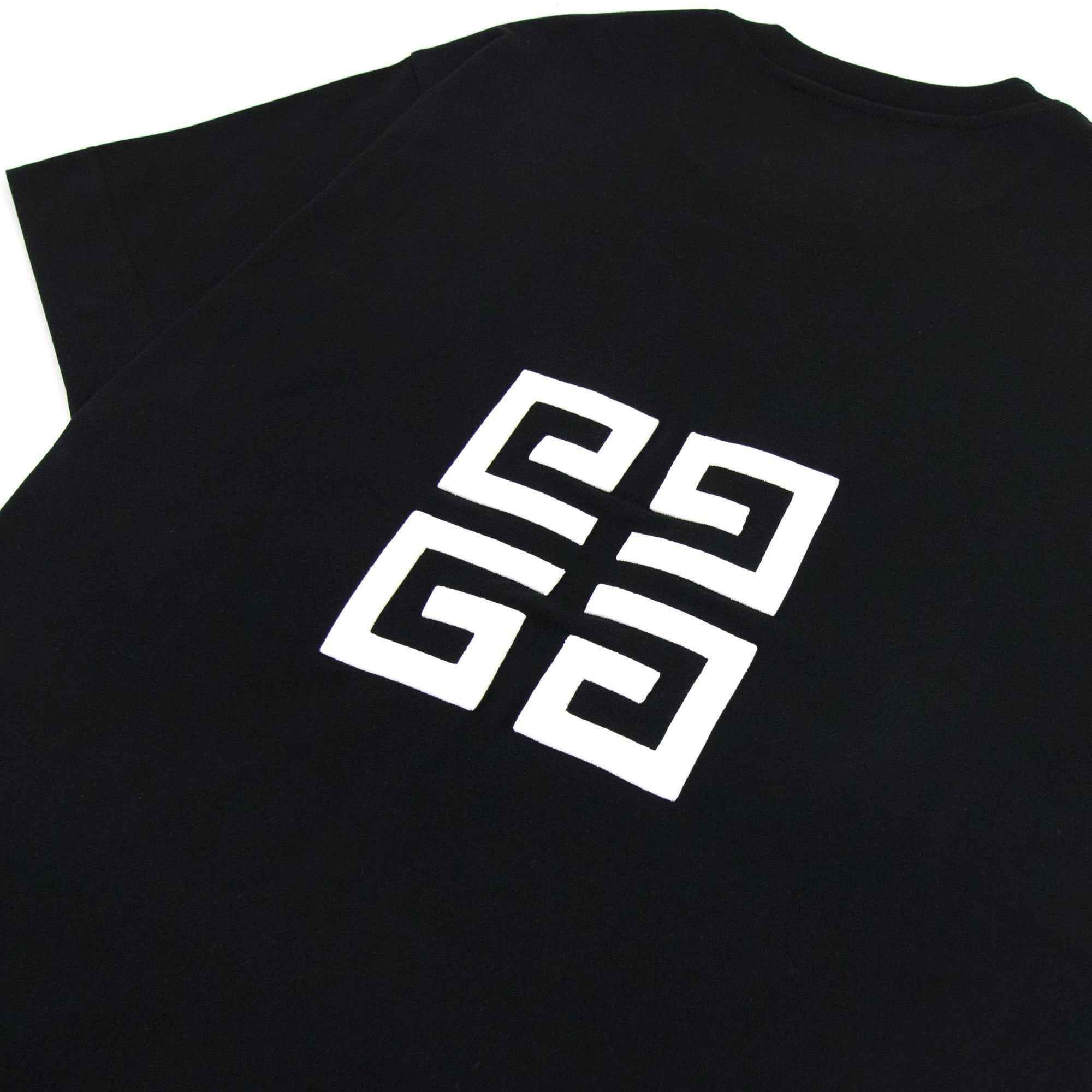 Givenchy 4g Embroidered T-shirt Black
