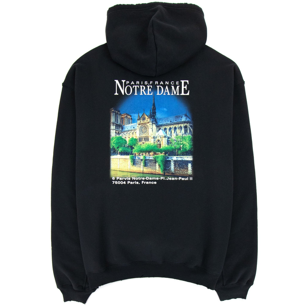 Balenciaga Sacré Coeur Sport Hoodie Black