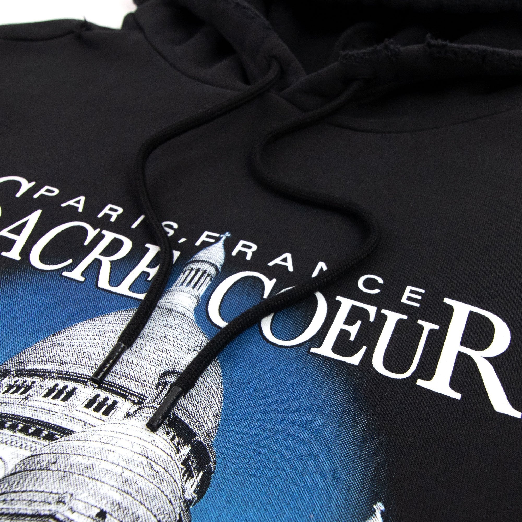 Balenciaga Sacré Coeur Sport Hoodie Black
