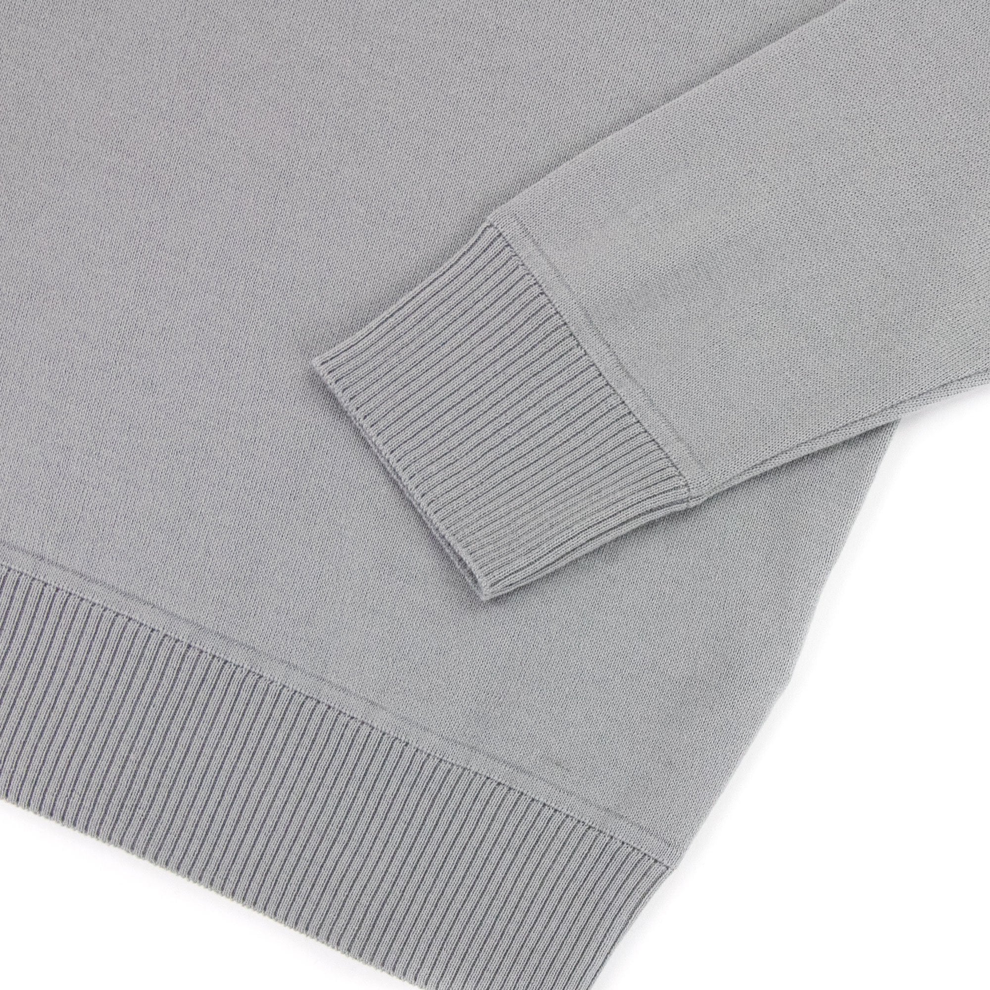 Stone Island 526c4 Light Pure Wool Knitwear Grey V0061