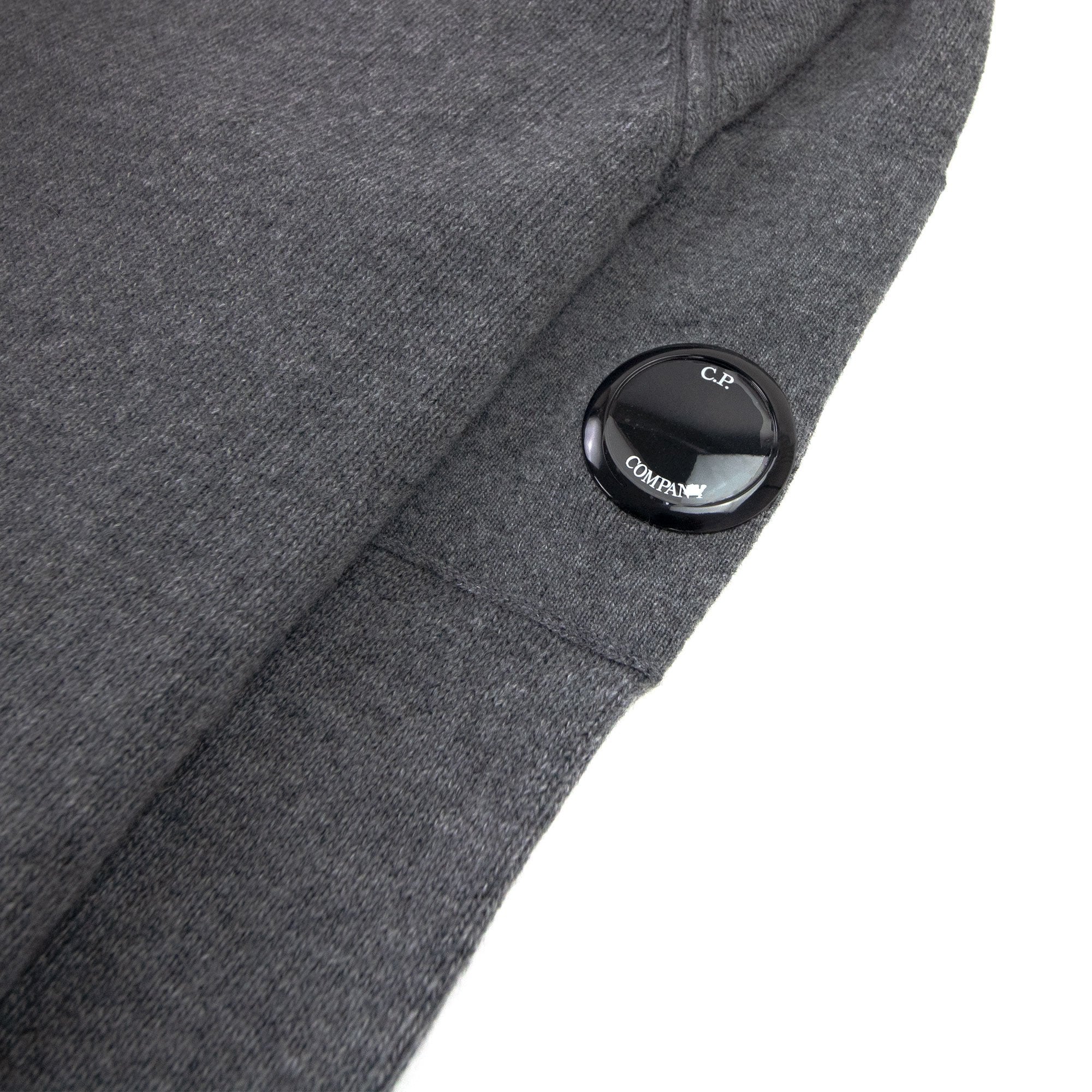Cp Company Arm Lense Knitwear Sweatshirt Grey 925