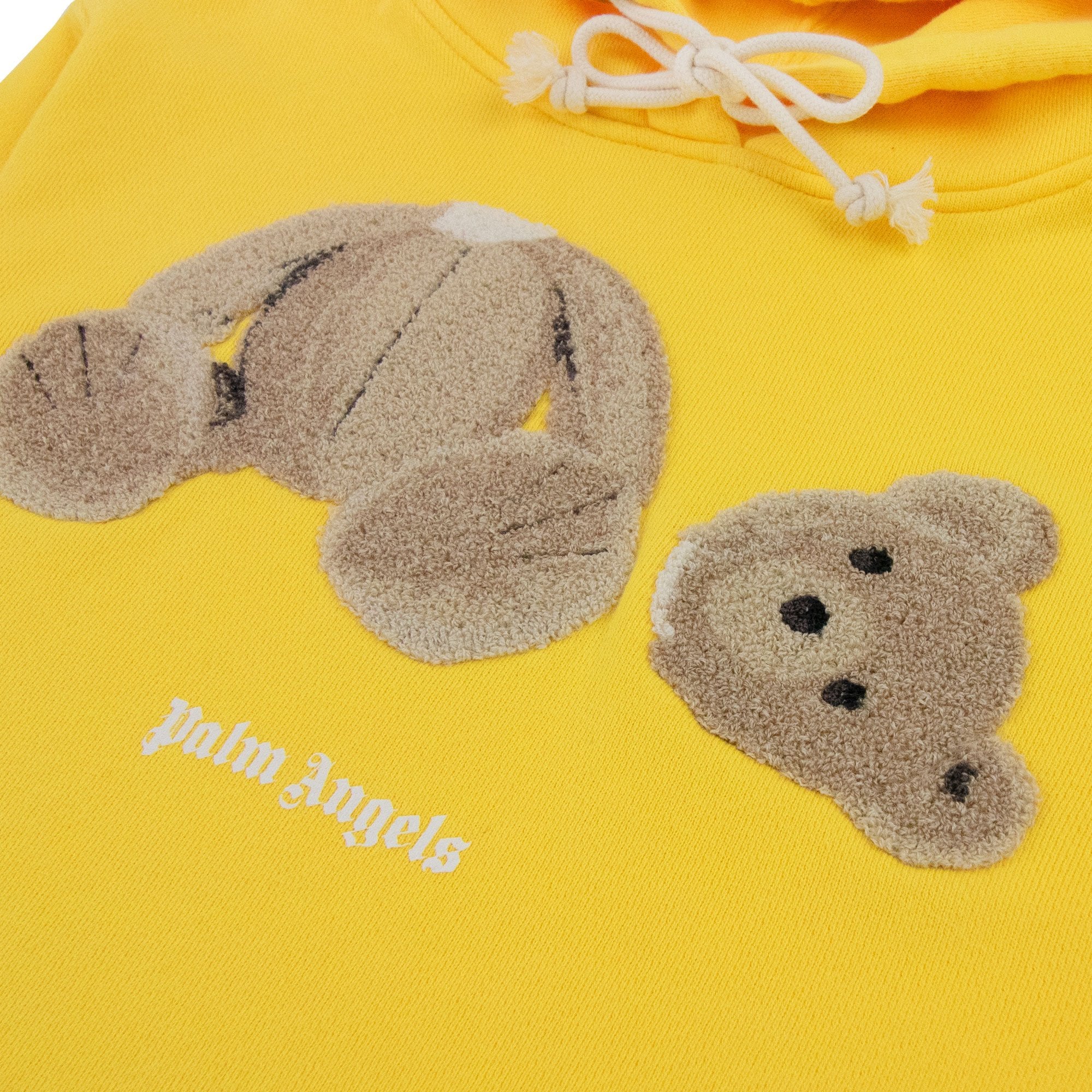 Palm Angels Kill Bear Hoodie Yellow