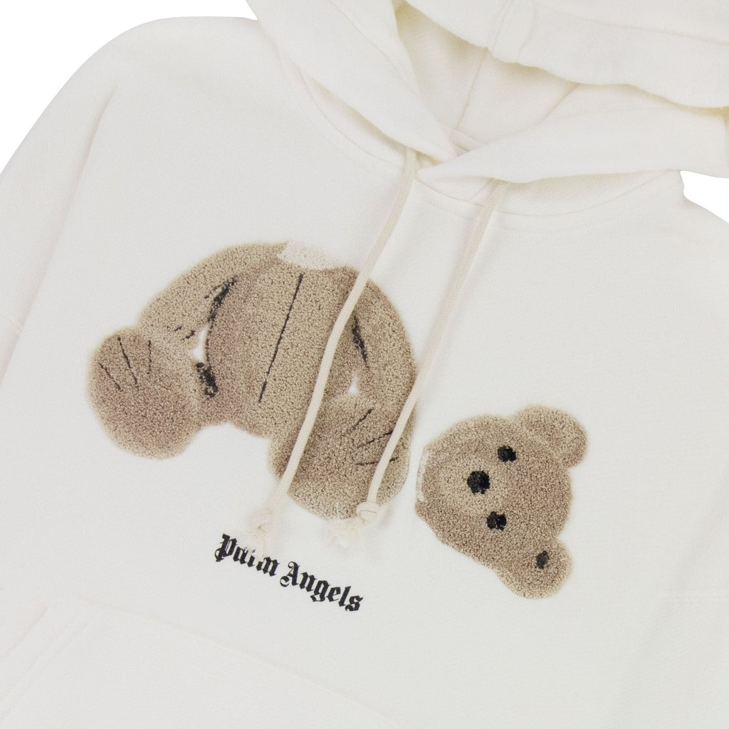 Palm Angels Kill Bear Hoodie Off White