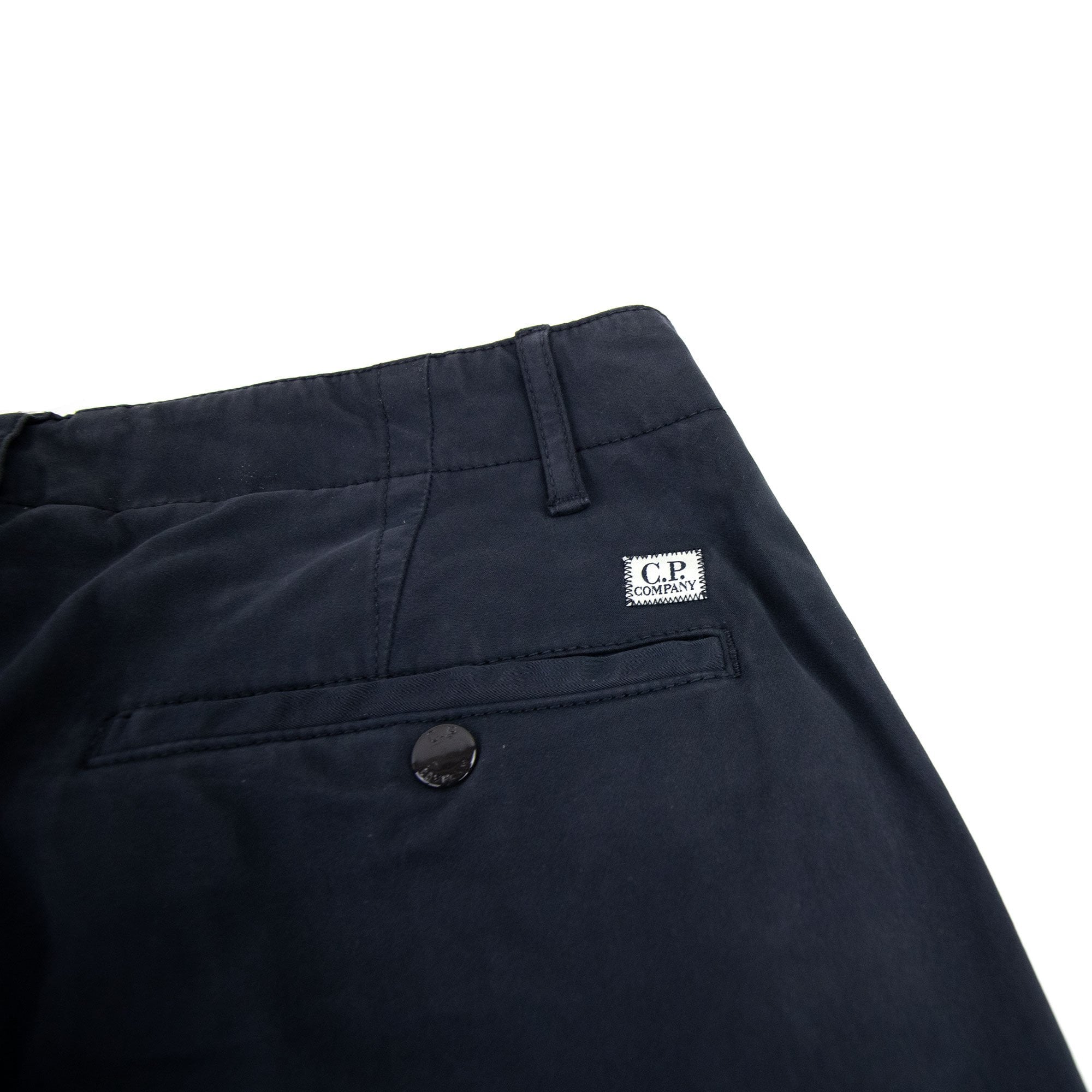 Cp Company Stretch Satin Cargo Pants Navy 888