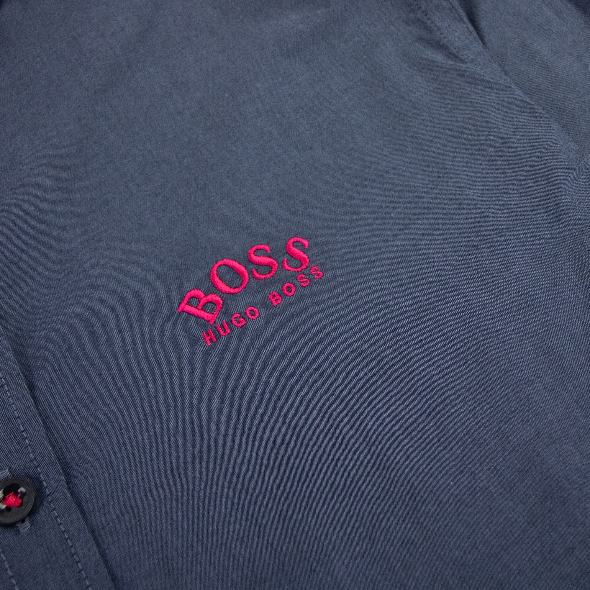 Hugo Boss Biado R Regular Fit Shirt Dark Blue