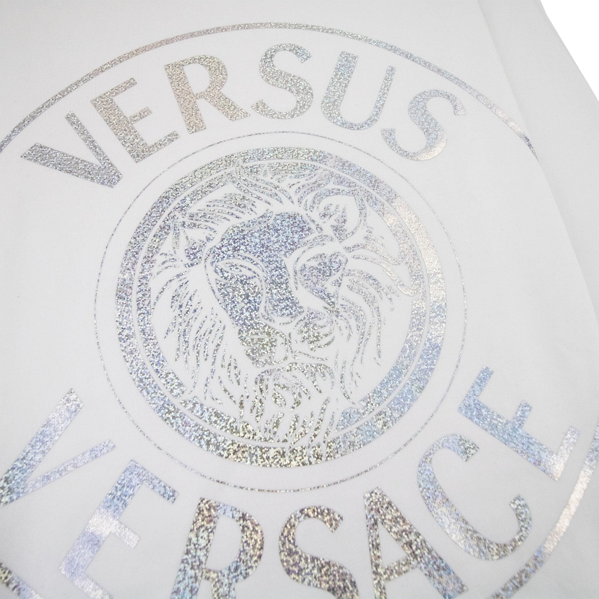 Versace Foil Sweatshirt White