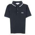 Hugo Boss Kids Twin Tipped Short Sleeve Polo Black