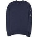 Cp Company Sea Island Medium Lens Sweater Navy 888