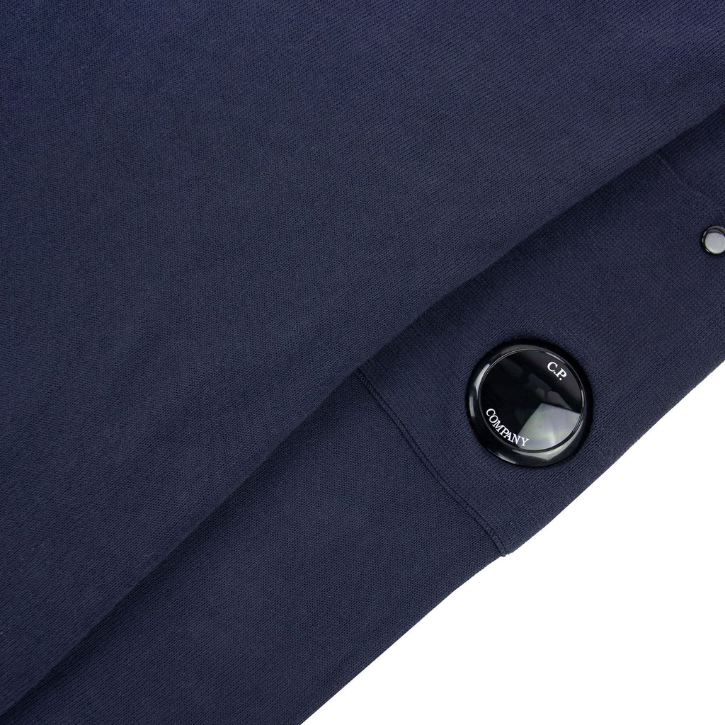 Cp Company Sea Island Medium Lens Sweater Navy 888