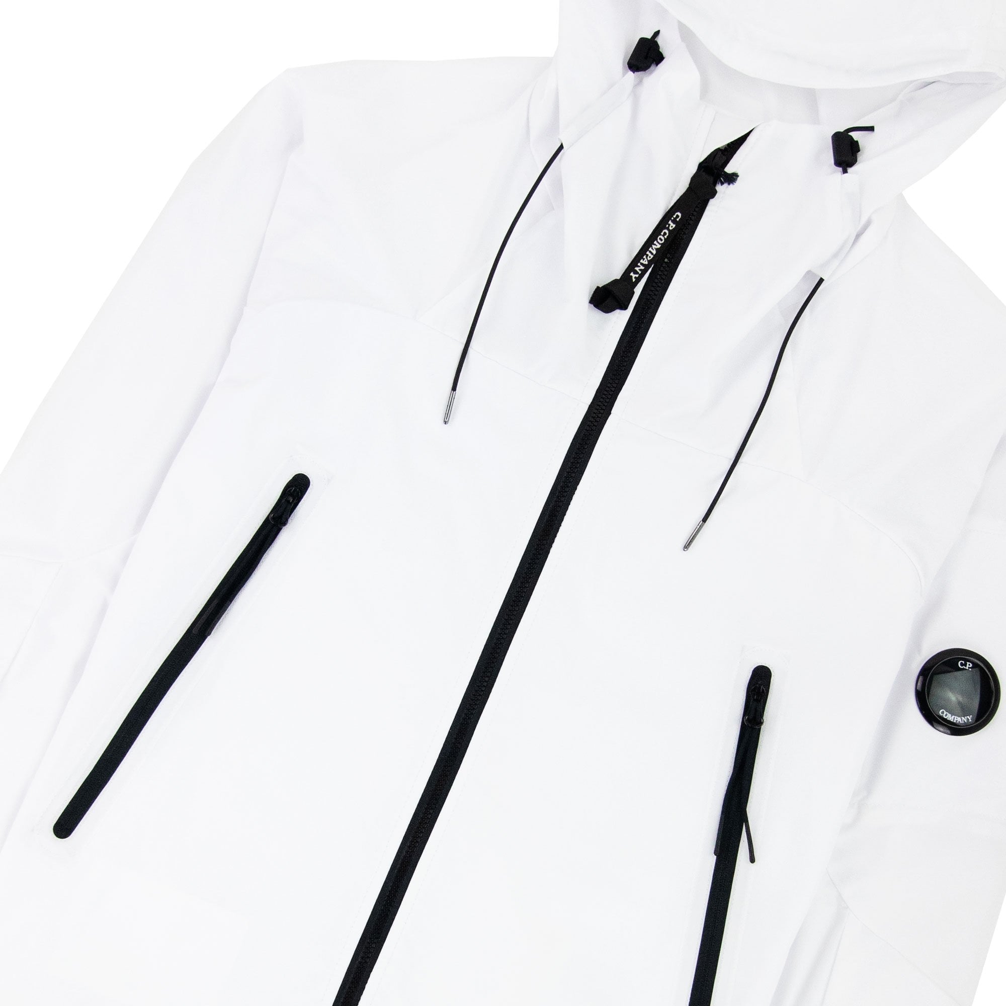 Cp Company Pro-tek Medium Lens Jacket White 103
