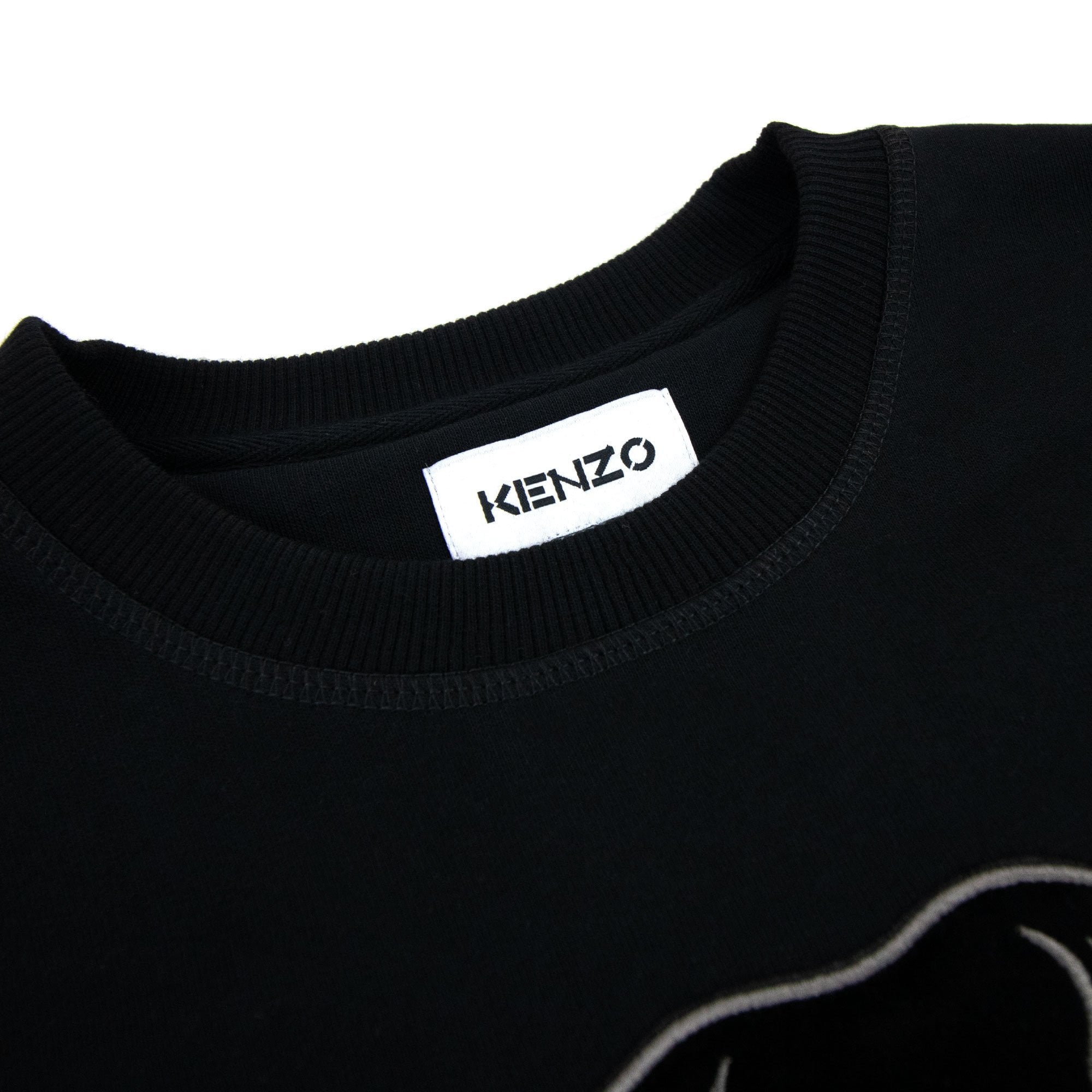 Kenzo Velvet Tiger Sweatshirt Black | ONU – Onu