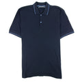 Dolce & Gabbana Short Sleeve Polo Shirts Navy