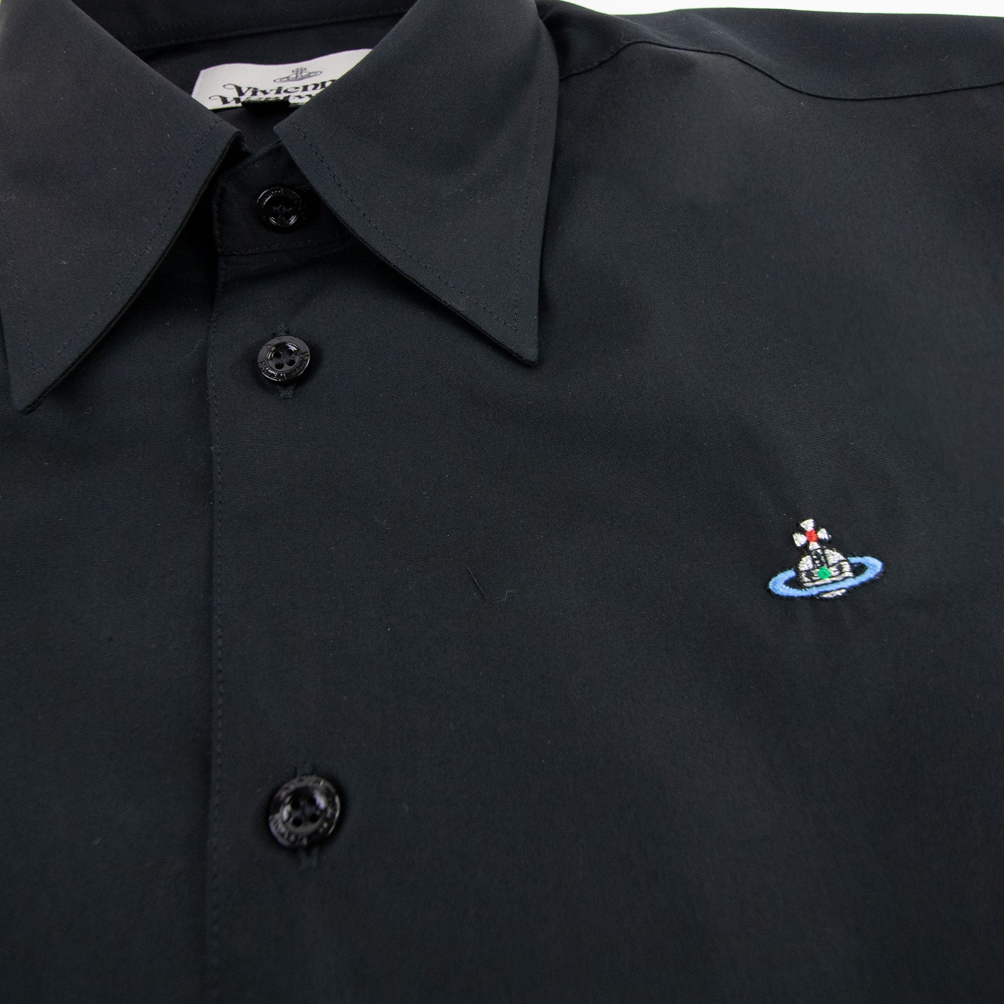 Vivienne Westwood Normal Collar Slim Black 900