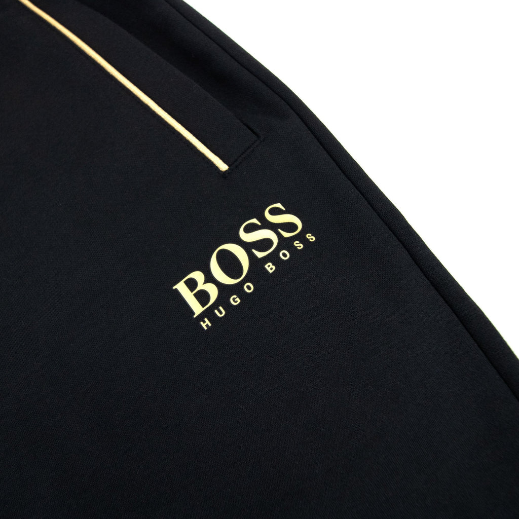 Hugo Boss Metallic Accents Tracksuit Bottoms Black 001