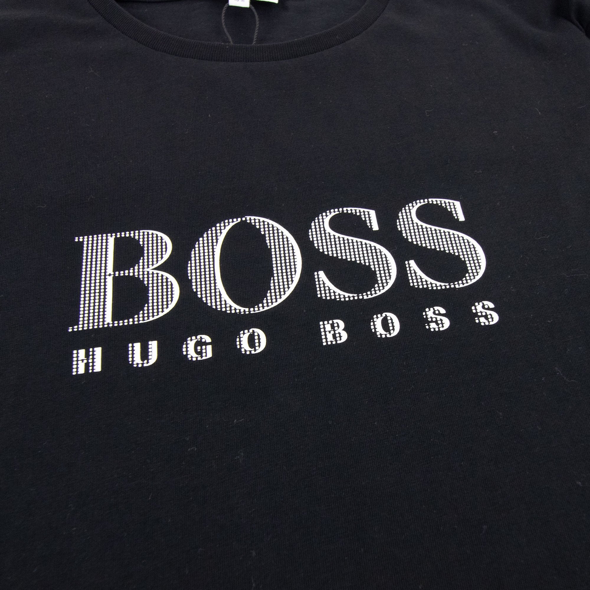 Hugo Boss Kids Logo Broken Logo T Shirt Black 09b
