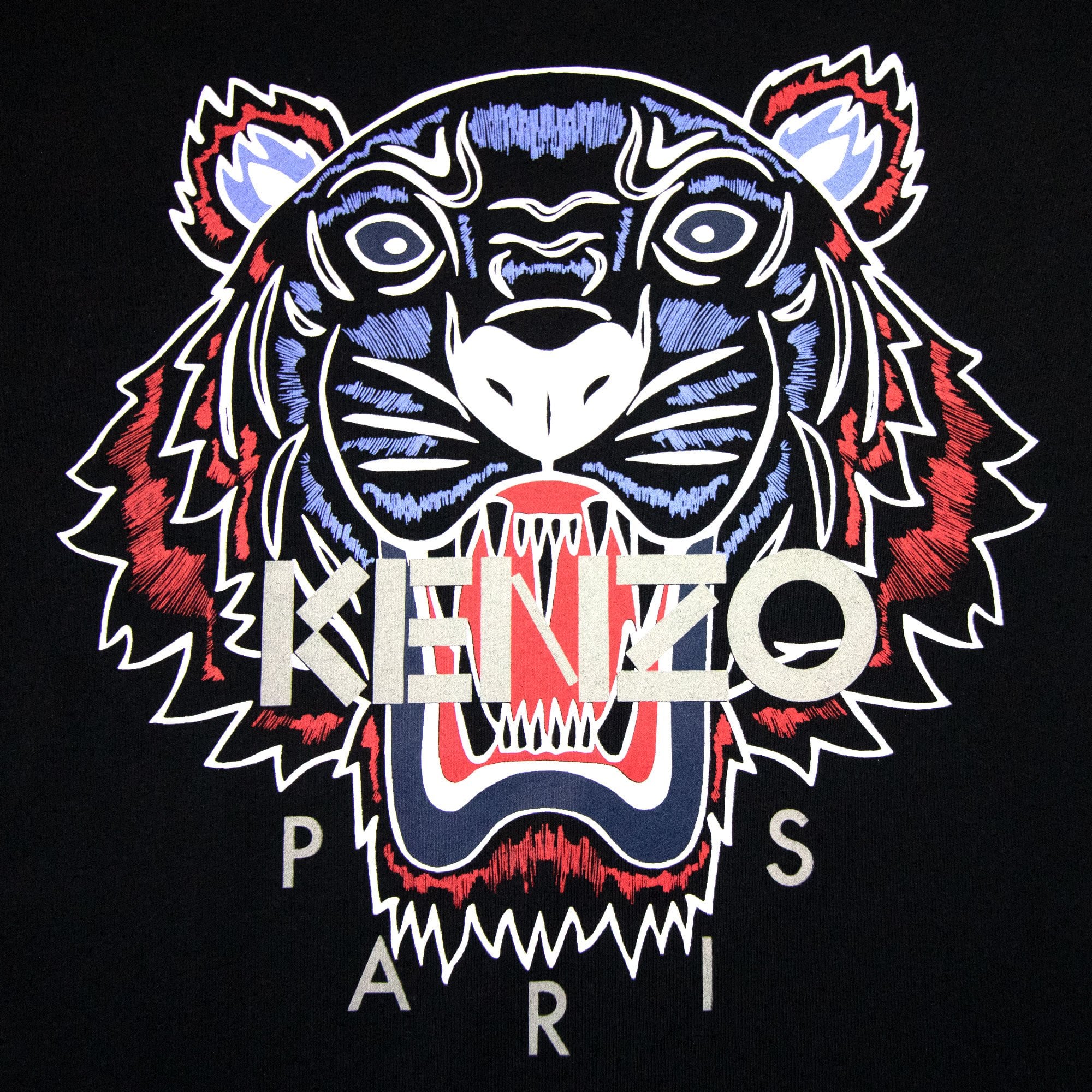 Kenzo Icon Tiger T-shirt Black/red