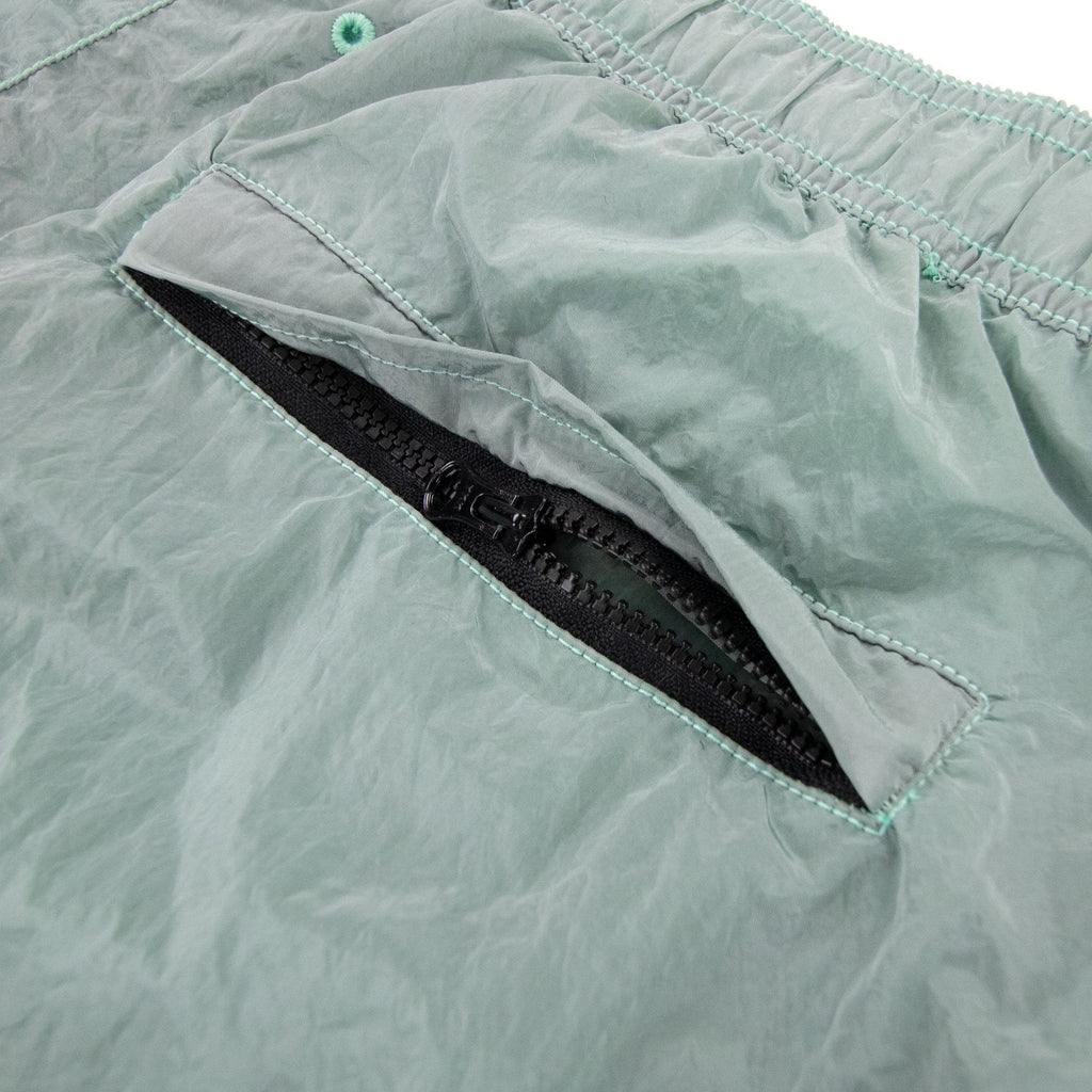 Stone Island B0943 Nylon Metal Swim Shorts Mint Green V0044